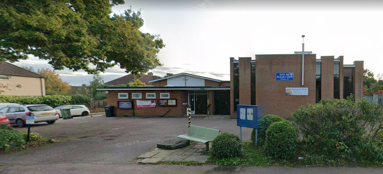Goff’s Oak Methodist Church Hall, home of Canaan Church